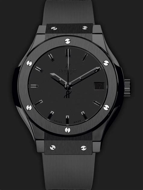 hublot watches full black|luxury black watches.